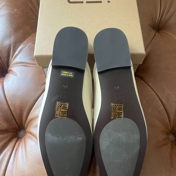 Bibi Lou Zagreb Slip On Loafers Ivory Size 40 - Picture 7 of 7